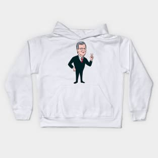 Jeb Bush Republican Candidate 2016 Cartoon Kids Hoodie